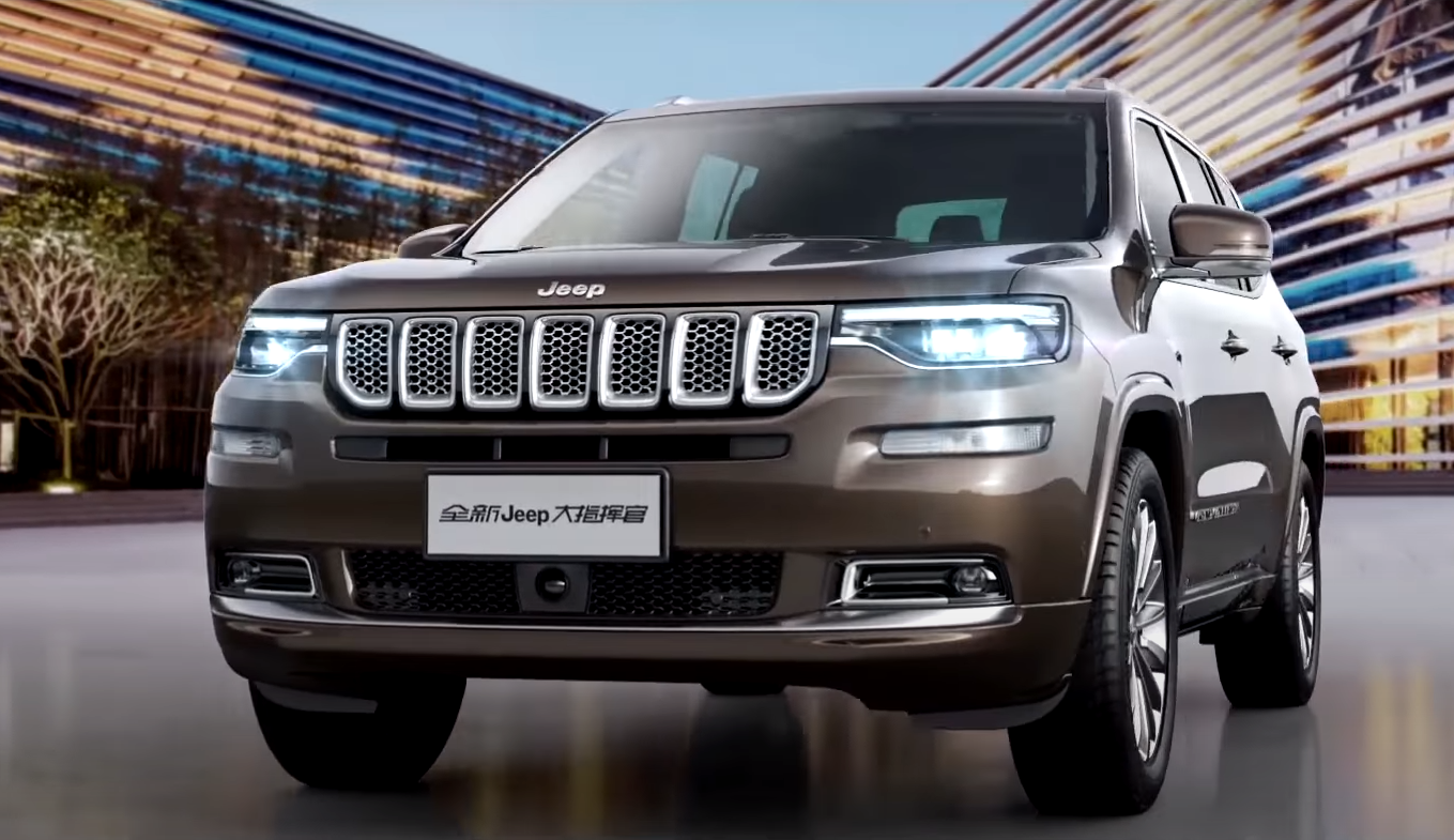 Unveiling the Jeep Grand Commander's First Official Pictures Unveiling the Jeep Grand Commander's First Official Pictures